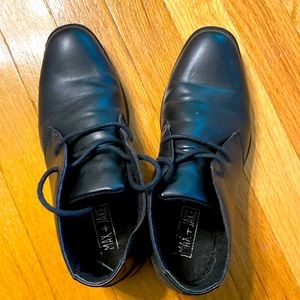 Max & Jack boy’s black dress shoes